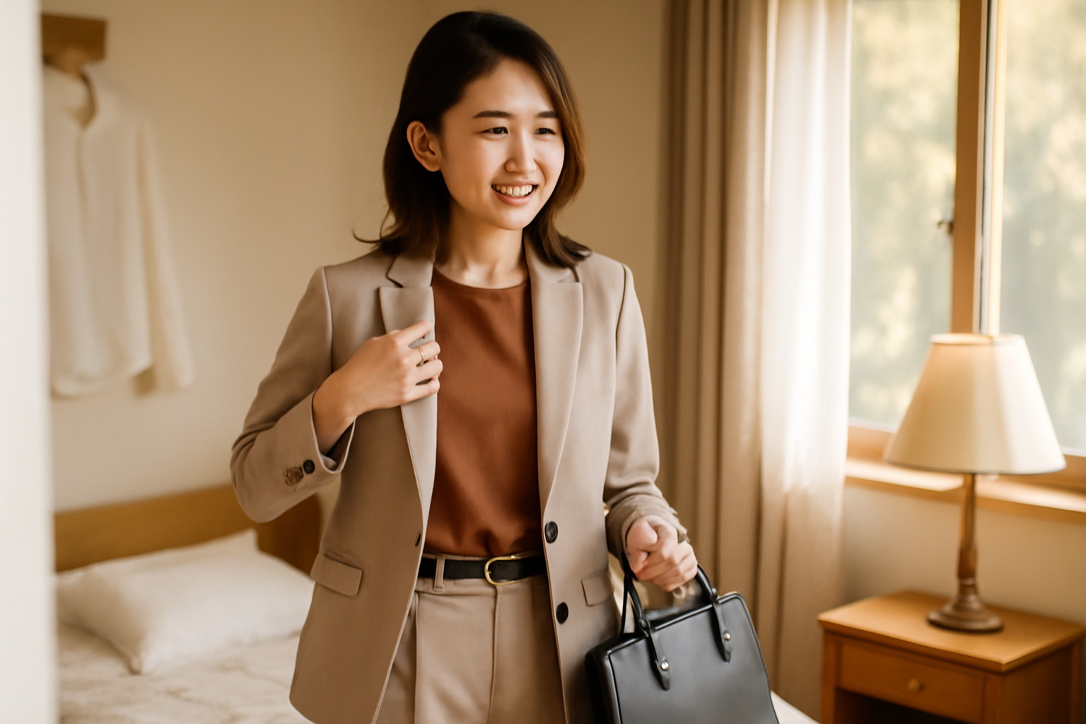 【朝の準備時間が半分になる】忙しい会社員のための時短コーディネート術｜失敗しない服選びの完全ガイド