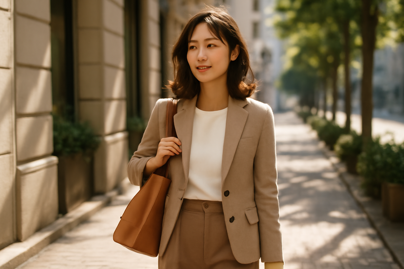 【完全ガイド】忙しい大人女性のための時短通勤コーデ術！少ない服で無限着回しを実現する方法
